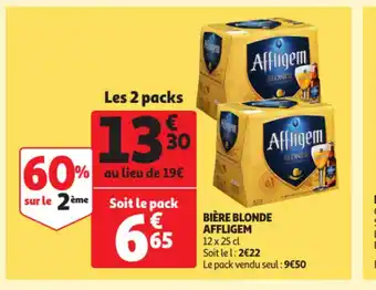 Biere blonde affligem