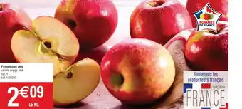 Cora x Carrefour Pomme pink lady offre