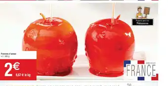 Cora x Carrefour Pommes d'Amour offre