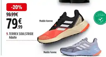 Intersport Terrex soulstride adulte offre