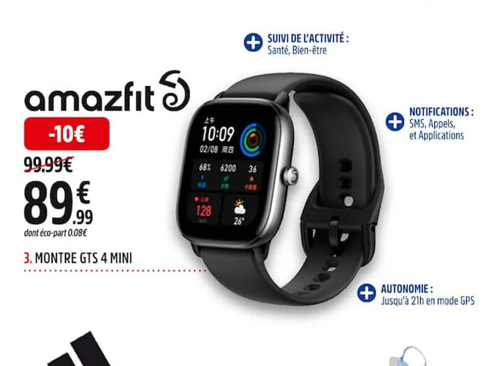 Intersport montre hot sale