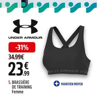 Intersport Brassiere de training femme offre