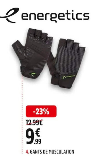 Gants de musculation