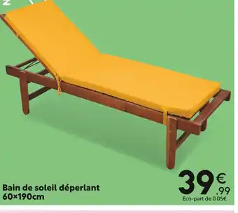 Maxi Bazar Bain de soleil deperlant offre