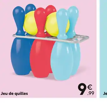 Maxi Bazar Jeu de quilles offre