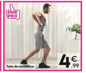 Tube de resistance