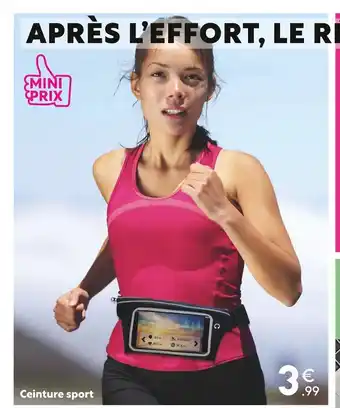 Ceinture sport