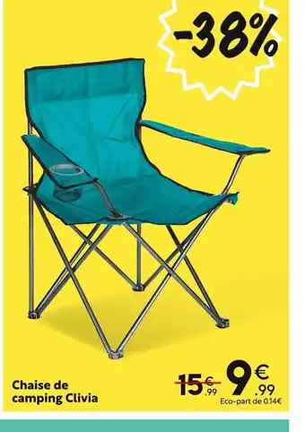 Chaise de camping clivia