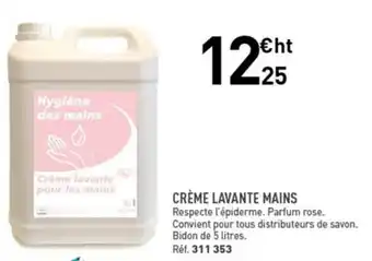 Crème Lavante Mains