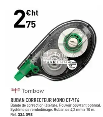 Ruban Correcteur Mono CT-YT4