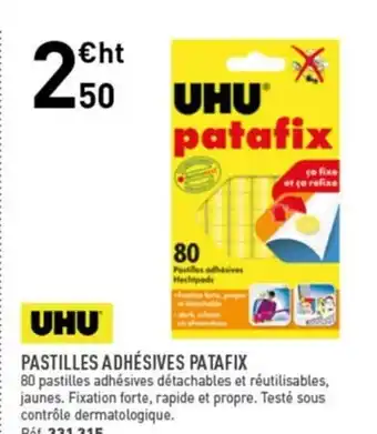 Pastilles Adhésives Patafix