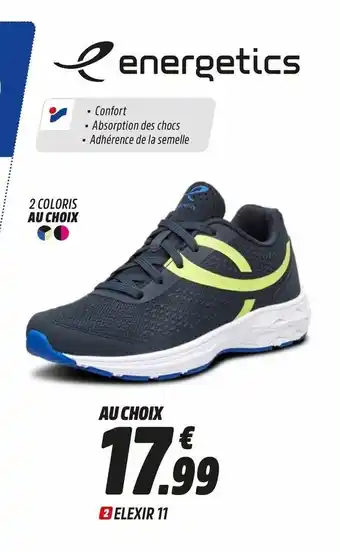 Intersport Chaussures De Running Elexir11-Energetics offre