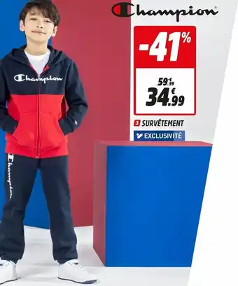 Intersport Survêtement Sweatsuit-Champion offre