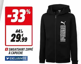 Sweatshirt Zippé à Capuche Hooded Jacket-Puma