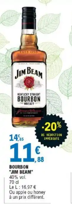 Bourbon Jim beam