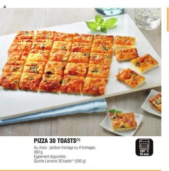 E.Leclerc Pizza 30 Toasts offre