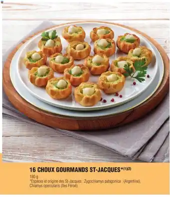 E.Leclerc 16 Choux Gourmands St-Jacques* offre