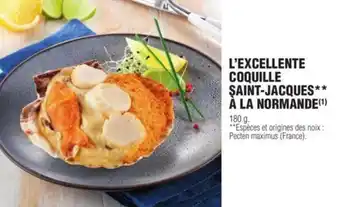 L'excellente Coquille Saint-jacques A La Normande