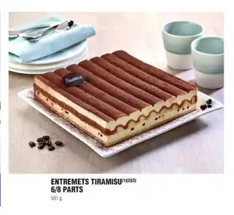 Entremets Tiramisu 6/8 Parts