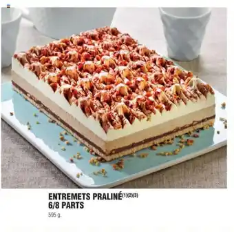 E.Leclerc Entremets Praliné 6/8 Parts offre