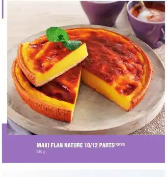 E.Leclerc Maxi Flan Nature 10/12 Parts offre
