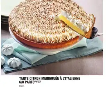E.Leclerc Tarte Citron Meringuée A L'Italienne 6/8 Parts offre
