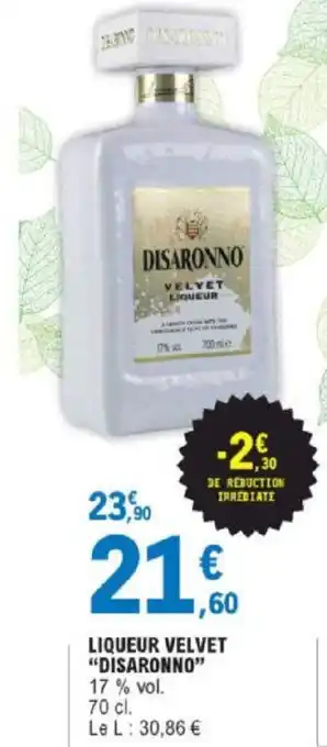 Liqueur Velvet Disaronno