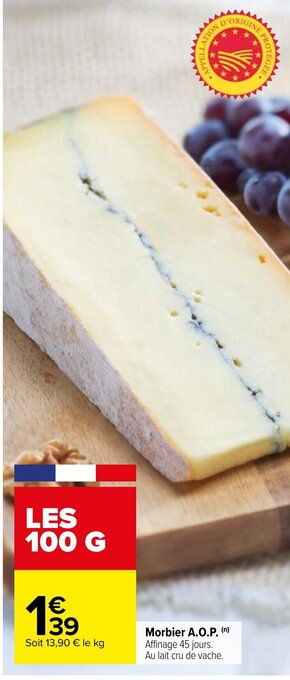 Carrefour Morbier A.O.P. offre