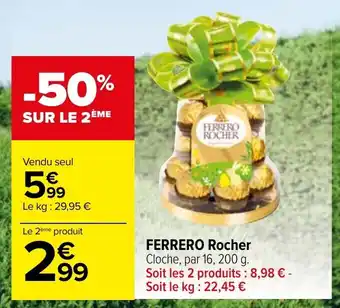 Carrefour Ferrero Rocher offre