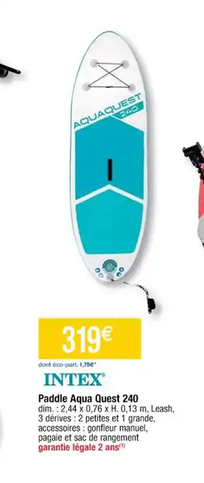 Intex Paddle Quest 240