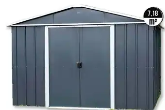 Abri de Jardin Métal 7.18 m Yard Master