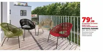 U Express Fauteuil danang offre
