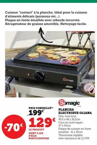 U Express Plancha electrique oliana offre