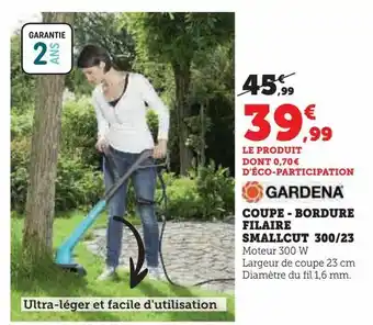 U Express Coupe - bordure filaire smallcut 300/23 offre