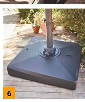 Gamm vert Pied de parasol a remplir offre