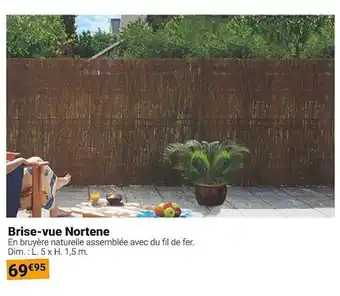 Gamm vert Brise-vue nortene offre