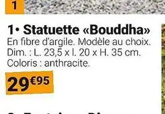 Statuette bouddha
