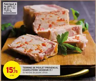 Terrine de poulet provencal charcuterie vasseur