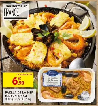 Intermarché Paella de la mer maison briau offre