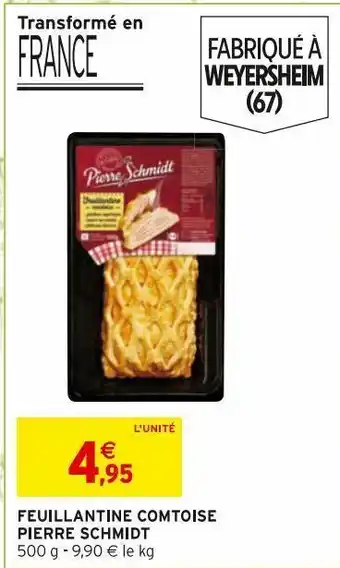 Intermarché Feuillantine comtoise pierre schmidt offre