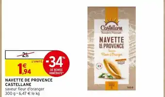 Intermarché Express Navette de provence castellaine offre
