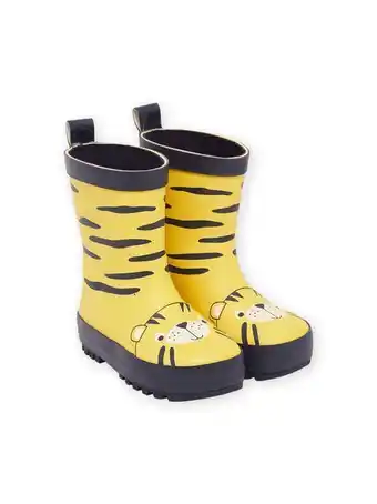 Bottes de pluie à imprimé tigre