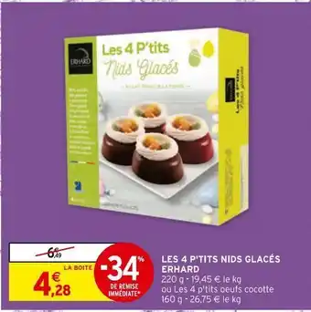 Intermarché Express Les 4 p'tits nids glaces erhard offre