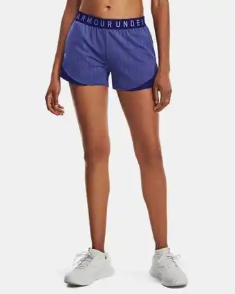 Short ua play up 3.0 twist pour femme