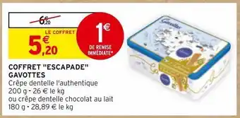 Cofrret escapade gavottes