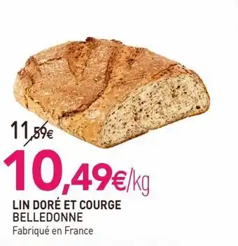 naturéO Lin dore et courge belledonne offre