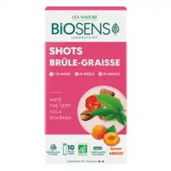 Léa Nature Biosens shot brûle graisse 1.2.3 offre