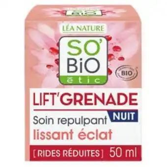 So'bio étic soin repulpant lissant éclat nuit