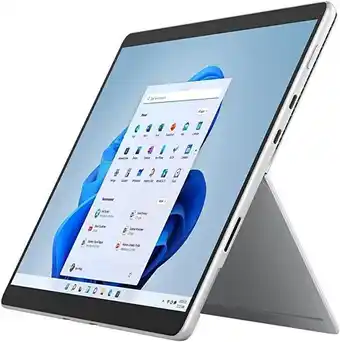 Amazon Microsoft surface pro 8 lte 128gb (i5/8gb) platinum w11 pro new noir offre