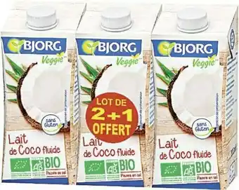 Casino Supermarchés Lait de Coco fluide bio Veggie offre